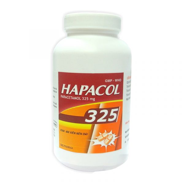 Hapacol 325 (Hộp 1 chai x 100 viên)