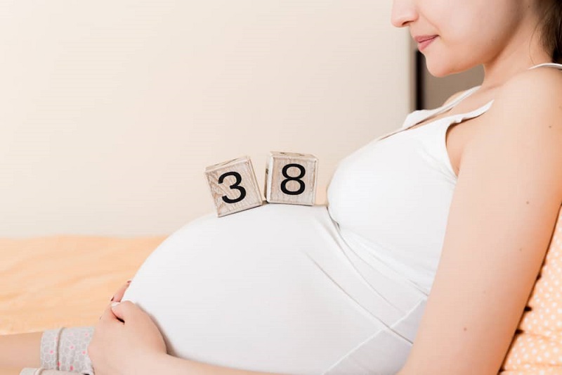 Những thay đổi cơ thể của phụ nữ mang thai tuần thứ 38